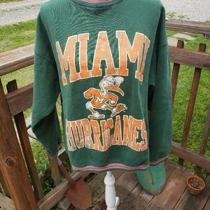 Vintage Miami Hurricanes Sweatshirt